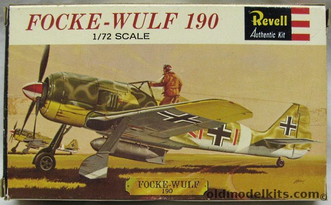 Revell 1/72 Focke-Wulf Fw-190, H615-60 plastic model kit